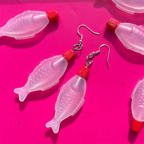 Fish Soy Sauce Earrings – Cuteryko