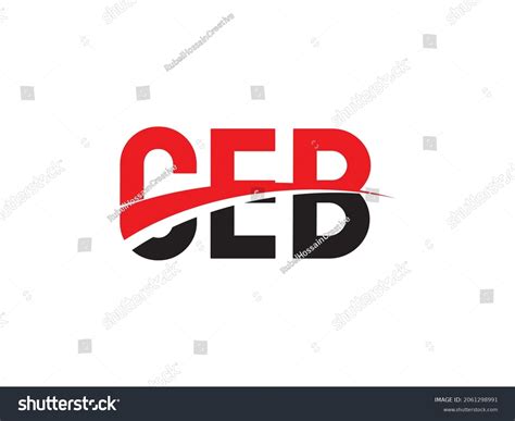 Ceb Letter Initial Logo Design Vector Stock Vector (Royalty Free) 2061298991 | Shutterstock