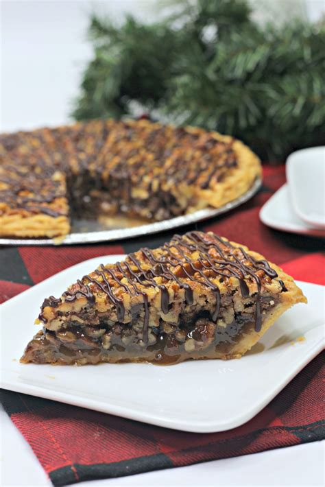 Chocolate Pecan Turtle Pie - From Gate To Plate