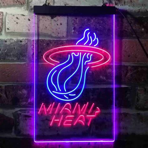 Miami Heat Logo LED Neon Sign - neon sign - LED sign - shop - What's your sign?