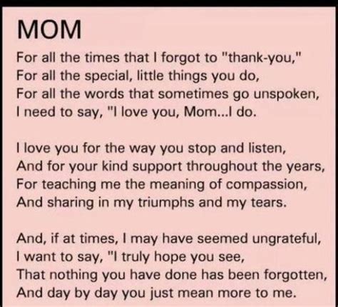 Thank You Quotes For Mother - Hallie Margaretha