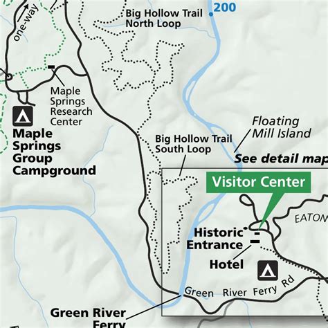 Mammoth Cave National Park Map by US National Park Service | Avenza Maps