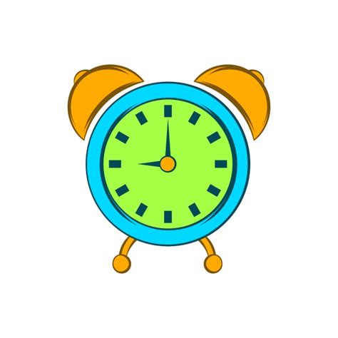 Cartoon Alarm Clock Clipart PNG Images, Alarm Clock Icon Cartoon Style ...