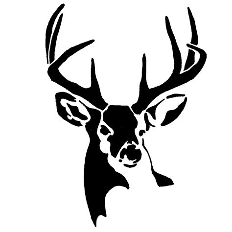 deer stencil - Google Search | Deer stencil, Animal stencil, Deer drawing