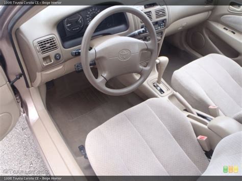 Beige 1998 Toyota Corolla Interiors | GTCarLot.com