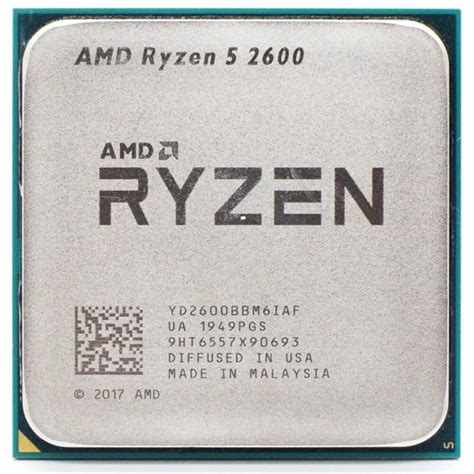 AMD RYZEN 5 2600 PROCESSOR SOCKET TYPE AM4 TRAY PACKED