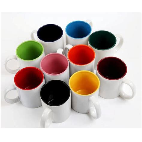 Wholesale Promotional 11oz Color Inside Ceramic coffee Mug,$0.55- $0.95/Pieces| well-wholesale.com