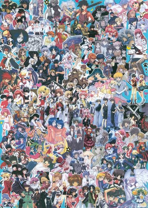 Aesthetic Anime Collage Desktop Wallpaper / The great collection of ...