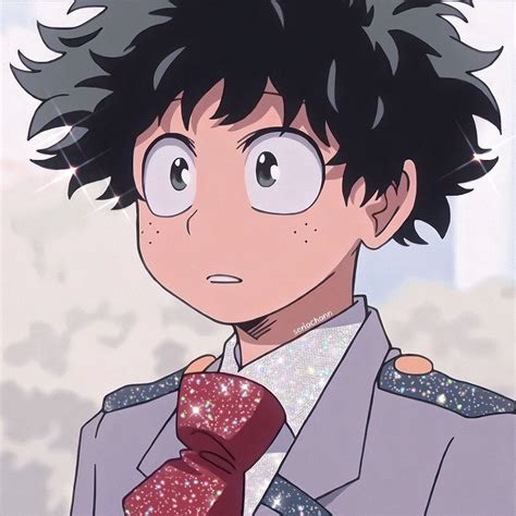 The Best 30 Aesthetic Anime Deku Glitter Pfp