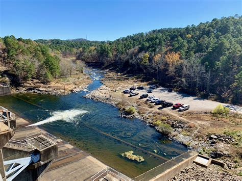 Broken Bow Lake Spillway Overlook - Traveling with JC