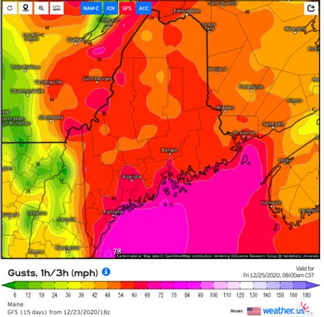 THE MAINE FORECAST - Weather