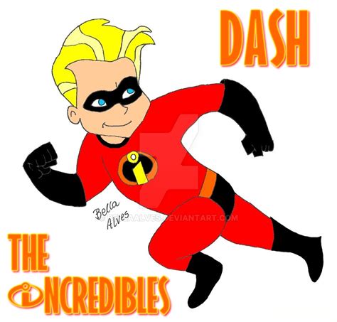 Dash - The Incredibles by bellaalves on DeviantArt