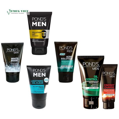 Pond's Men Face Wash Tube 100g All Variants Wholesale Exporter » FMCG Viet