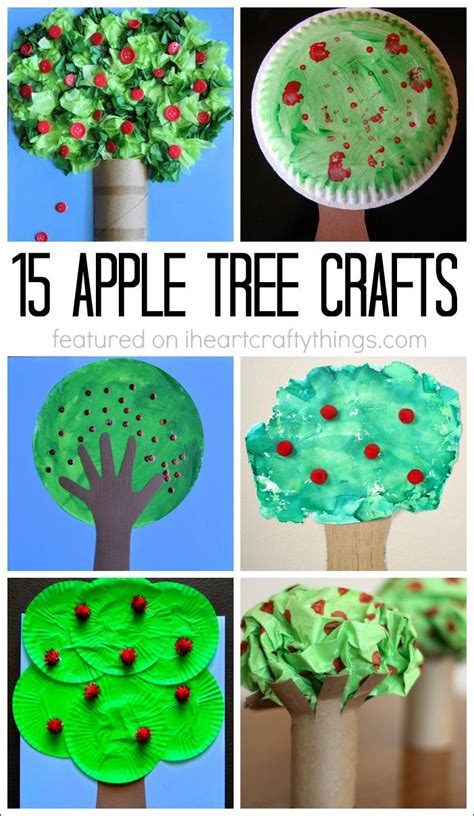 15 Fabulous Apple Tree Crafts | Tree crafts, Fun crafts for kids, Apple ...