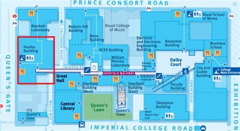 Imperial College London Map - Bonnee Stoddard