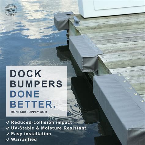 Choosing The Best Pontoon Dock Bumpers — Montauk Supply Marine Dock ...