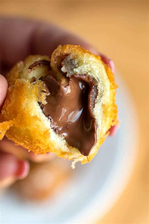 Fried Nutella Dumplings – Mamia Recipes