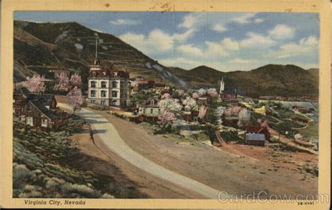 Virginia City, Nevada Postcard