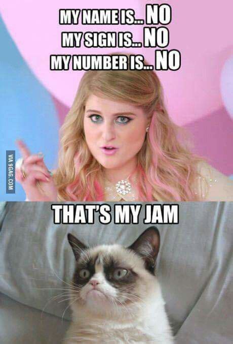 Grumpy cat jam megan trainor Grumpy Cat Quotes, Funny Grumpy Cat Memes ...