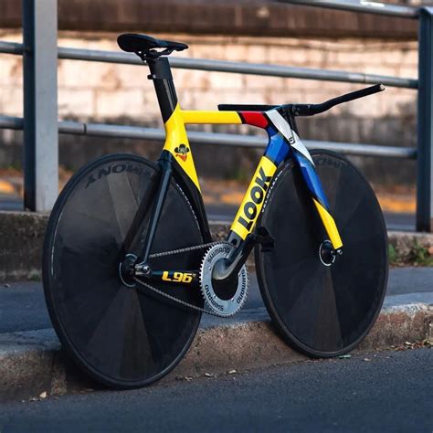 Sleek Look L96TT Track Bike with Harmony Bicycle Wheels