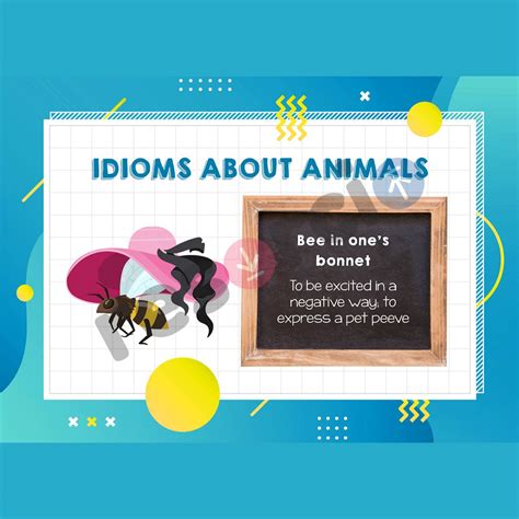 Animal Idioms - Template - 101