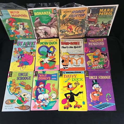 VINTAGE GOLD KEY COMICS BOOK LOT