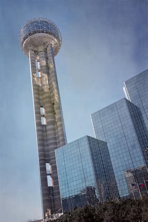 Reunion Tower Dallas Photograph by Joan Carroll