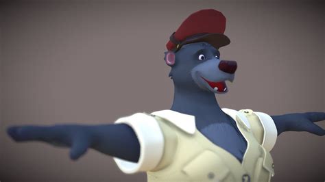 Talespin Baloo - 3D model by Kashyo (@kashyo05) [837cb5f] - Sketchfab