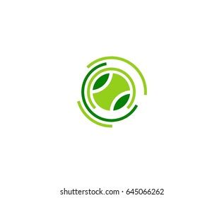 Tennis Ball Logo Stock Vector (Royalty Free) 645066262 | Shutterstock