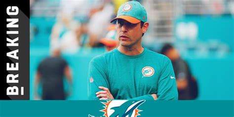 BREAKING NEWS: Adam Gase Fired as Dolphins Head Coach - Miami Dolphins