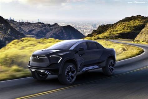 Designer Unveils Concept Of New Tesla Electric Pickup And It