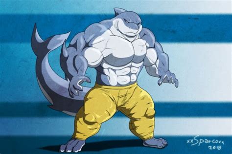 Buff Shark by xxsparcoxx -- Fur Affinity [dot] net