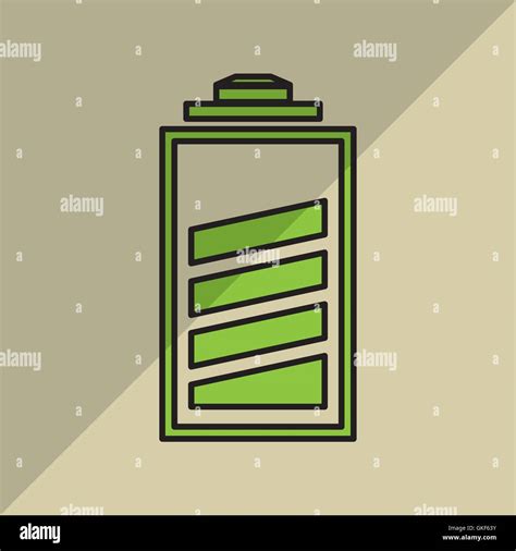 Battery vector illustration Stock Vector Image & Art - Alamy