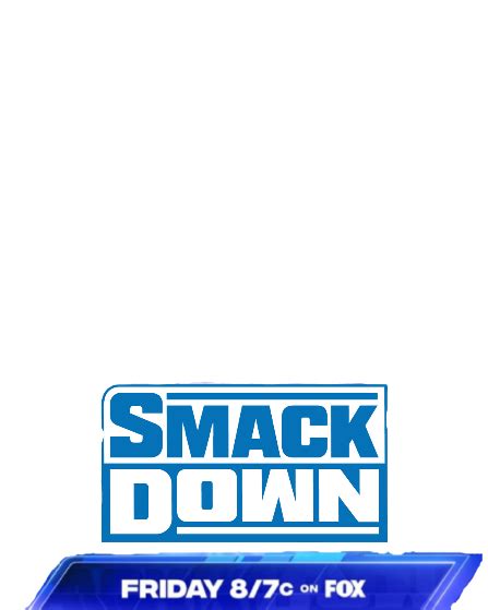 WWE Smackdown Template Better quality PNG by WWECUSTOMGRAPHICS on ...