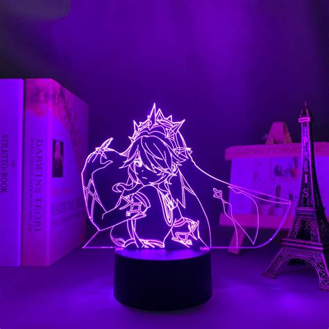 Genshin Impact Lamps | Best Sale Genshin Rosaria 3D LED Lights