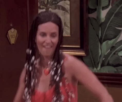 friends, excited, episode 1, hair, joy, season 10, happy dance, friends ...