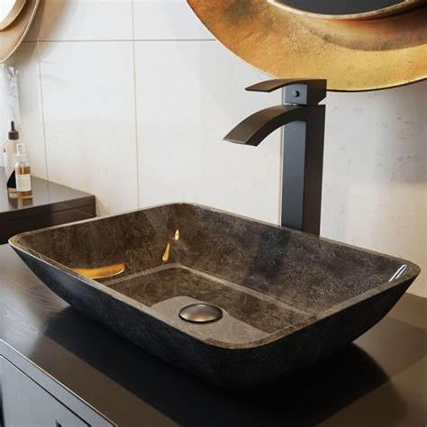 Black Farmhouse Bathroom Sink Faucet