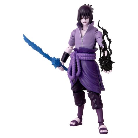 Naruto Anime Heroes Sasuke Uchiha Rinnegan Mangekyo Sharingan Action Figure