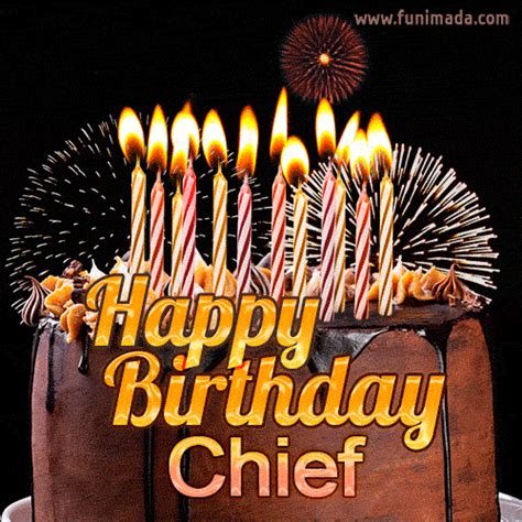 Happy Birthday Chief GIFs - Download on Funimada.com