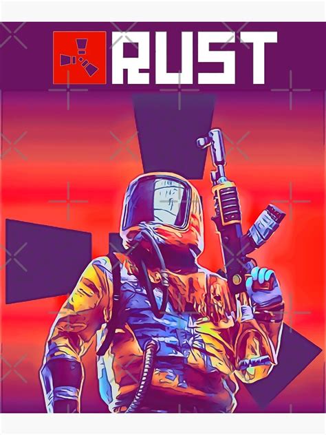 "Rust Game Poster" Poster for Sale by CTTDesigns | Redbubble