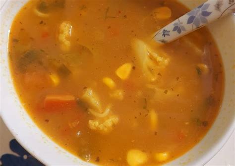 Maggi vegetable soup Recipe by Ritu Parihar - Cookpad