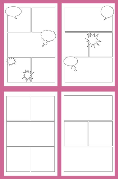 100+ Free Comic Strip Templates for Your Visual Stories