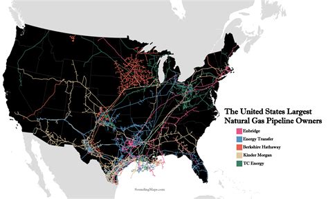 Natural Gas Pipeline Diagram