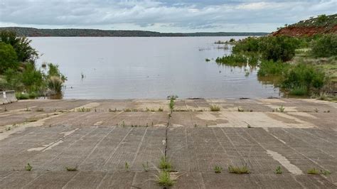 Boat ramp closed for years reopened at Lake Meredith with levels rising