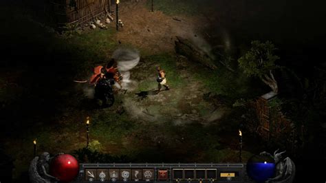 Diablo II: Resurrected Switch gameplay