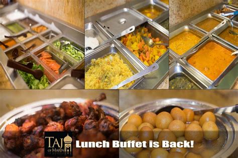 Taj Indian Lunch Buffet is Back! | Indian Restaurant | San Rafael