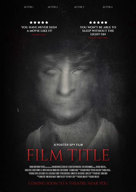 Horror Movie Hi-Res Poster Template by JSWoodhams on DeviantArt