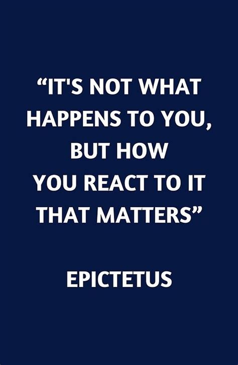 Stoic Philosophy Quote - Epictetus Sticker by IdeasForArtists in 2021 | Philosophy quotes, Stoic ...