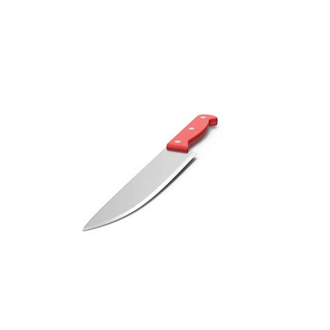 Red Kitchen Knife 3D Model - TurboSquid 1888354