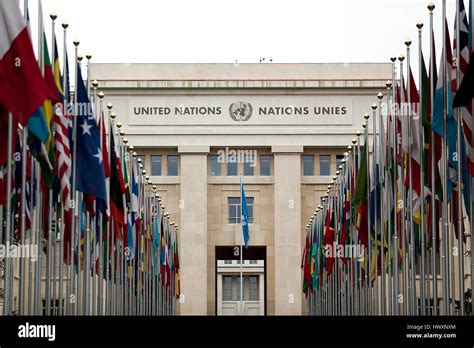 The UN headquarter United Nations Office in Geneva, is also known as Stock Photo: 136426940 - Alamy